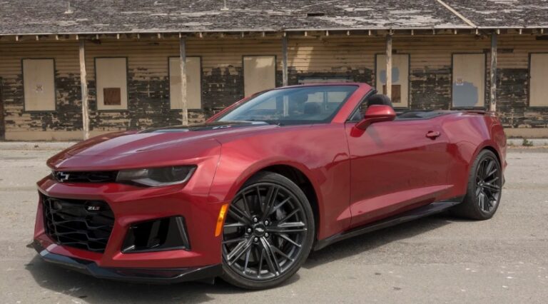 2026 Chevy Camaro ZL1 Convertible Redesign